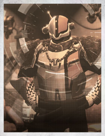 Ghost Fragment: Lord Shaxx 2 (Grimoire Card)