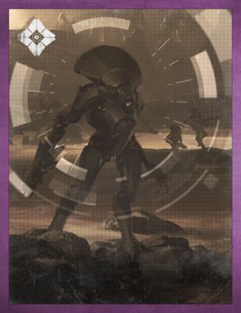 Ghost Fragment: Vex 3 (Grimoire Card)